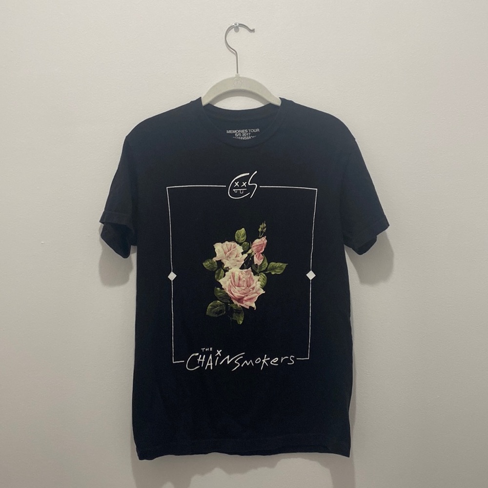 Chainsmokers Memories Tour 2017 Short Sleeve Top Size Small